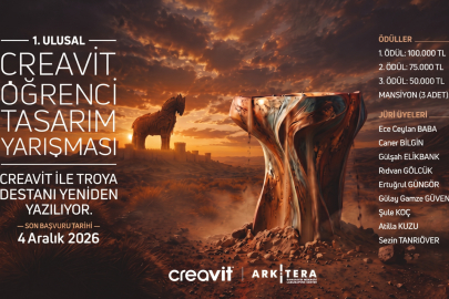 1. Ulusal Creavit Öğrenci Tasarım Yarışması İçin Başvurular Başlıyor!