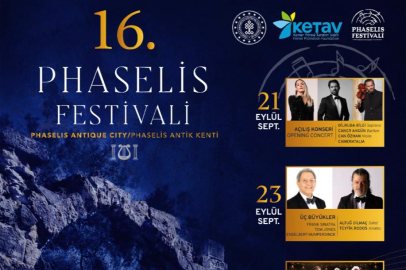 Phaselis’in Tarihi Atmosferinde 16. Müzik Yolculuğu Başlıyor