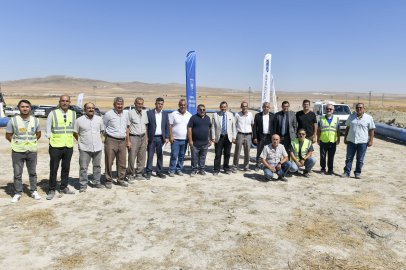 Ankara Polatlı’da Tarımsal Sulama Hattı Yenileniyor