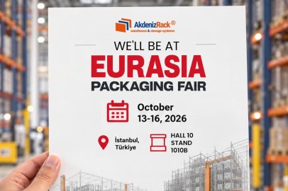 Akdenizrack, Eurasia Packaging İstanbul Fuarı’nda Akıllı Depo Çözümlerini Tanıtacak